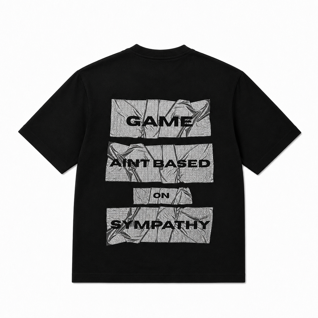TAPE TEE - Black