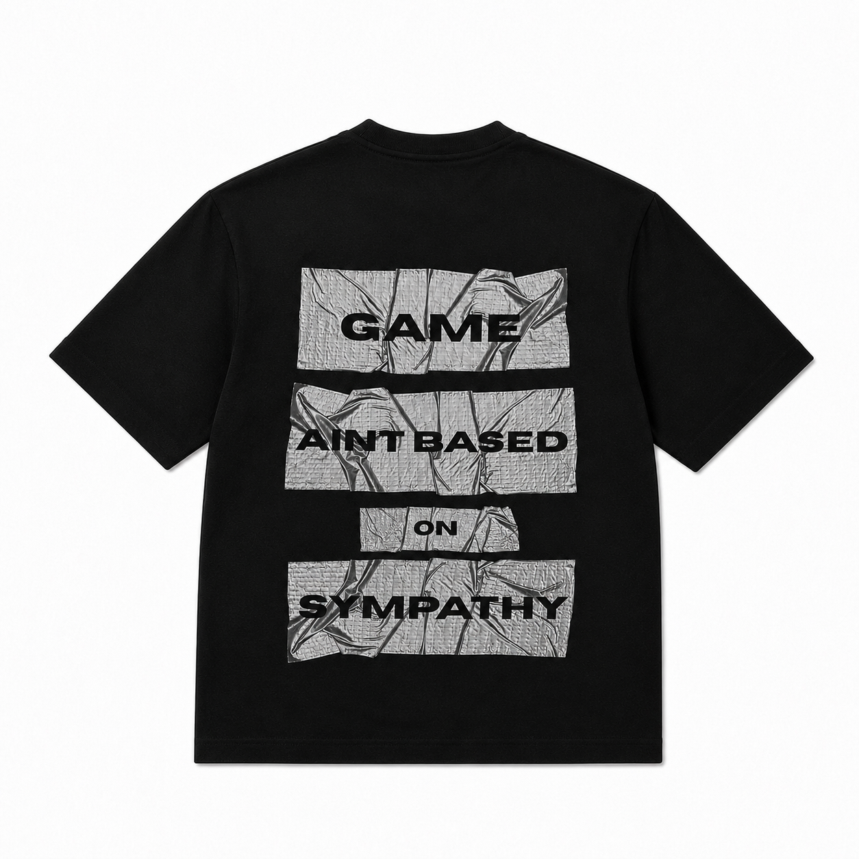 TAPE TEE - Black