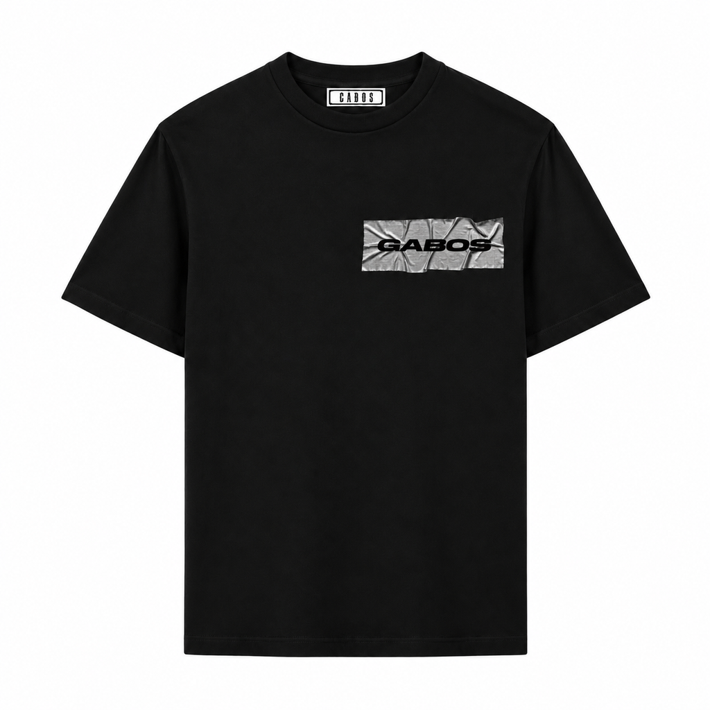 TAPE TEE - Black
